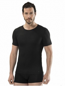 Мужская футболка термо CACHAREL (Черный)