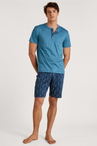Мужская пижама CALIDA Relax Choice 2 (Голубой)