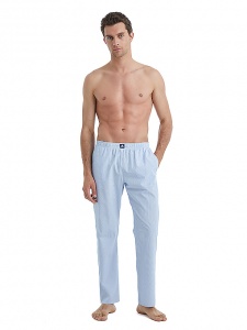 Мужские пижамные брюки BLACKSPADE (Светло-голубая полоска)