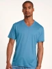 Мужская футболка CALIDA RMX Sleep Weekend (Голубой) фото превью 2