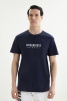 Мужская футболка BIKKEMBERGS Iconic (Темный-Синий) фото превью 1