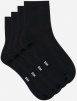 Комплект женских носков DIM Skin Medium (2 пары) (Черный/Черный) фото превью 2