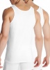 Комплект мужских маек DIM T-Shirt Tank (2 шт) (Белый) фото превью 2