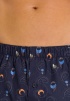Мужские трусы-шорты HANRO Fancy Woven (Синий) фото превью 4