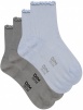 Комплект женских носков DIM Dim Modal (2 пары) (Ледяной Синий/Бетон) фото превью 2