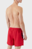 Мужские пляжные шорты EMPORIO ARMANI (Red Oblique Logo 21875) фото превью 2