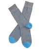 Носки мужские FALKE Dot (Серый-голубой) фото превью 2