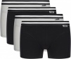Комплект мужских трусов-боксеров DIM EcoDIM (4шт) (Черный/Серый) фото превью 1
