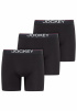 Комплект мужских трусов-боксеров JOCKEY Cotton Stretch Comfort (3шт) (Черный) фото превью 1