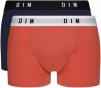 Комплект мужских трусов-боксеров DIM Originals (2 шт) (Красный/Синий деним) фото превью 1