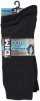 Комплект мужских носков DIM Basic Cotton (3 пары) (Антрацит) фото превью 2