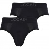 Комплект мужских трусов-слипов JOCKEY (2шт) (Черный) фото превью 1