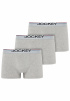 Комплект мужских трусов-боксеров JOCKEY Cotton Stretch Comfort (3шт) (Серый) фото превью 1