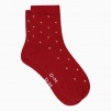 Женские носки DIM Madame (Малиново-Красный люрекс) фото превью 2