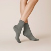 Женские носки KUNERT Sensual Cotton (Серый) фото превью 2