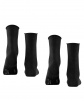 Носки женские FALKE Happy (2 пары) (Черный) фото превью 2