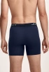 Комплект мужских трусов-боксеров JOCKEY Cotton Stretch Comfort (3шт) (Синий) фото превью 3