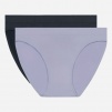 Женские трусы-слипы DIM Les Pockets (2 шт) (Голубой/Серый) фото превью 1