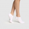 Комплект женских носков DIM Green (2 пары) (Белый) фото превью 1
