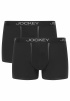 Комплект мужских трусов-боксеров JOCKEY Chafe Proof Pouch (2шт) (Черный) фото превью 1