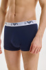 Комплект мужских трусов-боксеров EMPORIO ARMANI (3шт) (Armani Blue mb139) фото превью 2