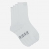 Комплект женских носков DIM Modal (2 пары) (Белый) фото превью 2