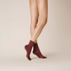 Женские носки KUNERT Sensual Cotton (Бордовый) фото превью 1