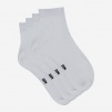Комплект женских носков DIM Skin (2 пары) (Белый) фото превью 2