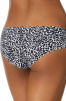 Женские трусы-хипстеры DKNY Litewear Cut Anywhere (Черный-Белый) фото превью 2