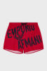 Мужские пляжные шорты EMPORIO ARMANI (Red Oblique Logo 21875) фото превью 3