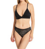 Бюстгальтер-топ с мягкой чашкой MAIDENFORM Stretch Lace (Черный) фото превью 1