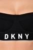 Бюстгальтер DKNY Cozy Boyfriend (Черный-Белый) фото превью 3