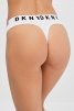 Женские трусы-стринги DKNY Cozy Boyfriend (Белый) фото превью 2