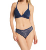 Бюстгальтер-топ с мягкой чашкой MAIDENFORM Stretch Lace (Синий) фото превью 1