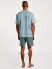 Мужская пижама CALIDA Relax Imprint 2 (Голубой) фото превью 3