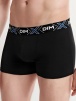 Комплект мужских трусов-боксеров DIM X-Temp (2шт) (Черный/Черный) фото превью 2