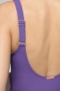 Слитный купальник с мягкой чашкой MARC AND ANDRE Zipper (Фиолетовый) фото превью 3