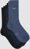 Комплект мужских носков DIM Cotton Style (3 пары) (Синий/Джинсовый/Голубой) фото превью 2