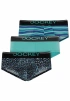 Комплект мужских трусов-слипов JOCKEY Cotton Stretch Comfort (3шт) (Зеленый) фото превью 1