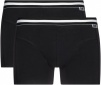Комплект мужских трусов-боксеров DIM EcoDIM (2шт) (Черный/Черный) фото превью 1