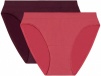 Женские трусы-слипы DIM EcoDIM (2шт) (Розовый/Фиолетовый) фото превью 1