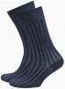 Комплект мужских носков DIM Lisle thread (2 пары) (Синий) фото превью 2