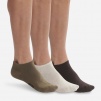 Комплект мужских носков DIM Classic Cotton (3 пары) (Хаки/Коричневый/Бежевый) фото превью 1