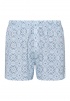 Мужские трусы-шорты HANRO Fancy Jersey (Голубой) фото превью 1