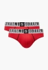 Комплект мужских трусов-слипов BIKKEMBERGS Fashion Pupino (2шт) (Красный) фото превью 1