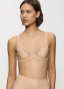 Бюстгальтер с мягкой чашкой TRIUMPH Modern Lace+Cotton (Бежевый) фото превью 1