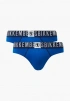 Комплект мужских трусов-слипов BIKKEMBERGS Fashion Pupino (2шт) (Синий) фото превью 1