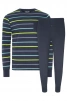 Мужская пижама JOCKEY Everyday Nautical Stripe (Синий) фото превью 1