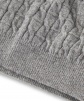 Шапка женская FALKE BA Beanie Cable Knit (Серый) фото превью 3