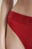Женские трусы-стринги DKNY Cozy Boyfriend (Красный) фото превью 4
